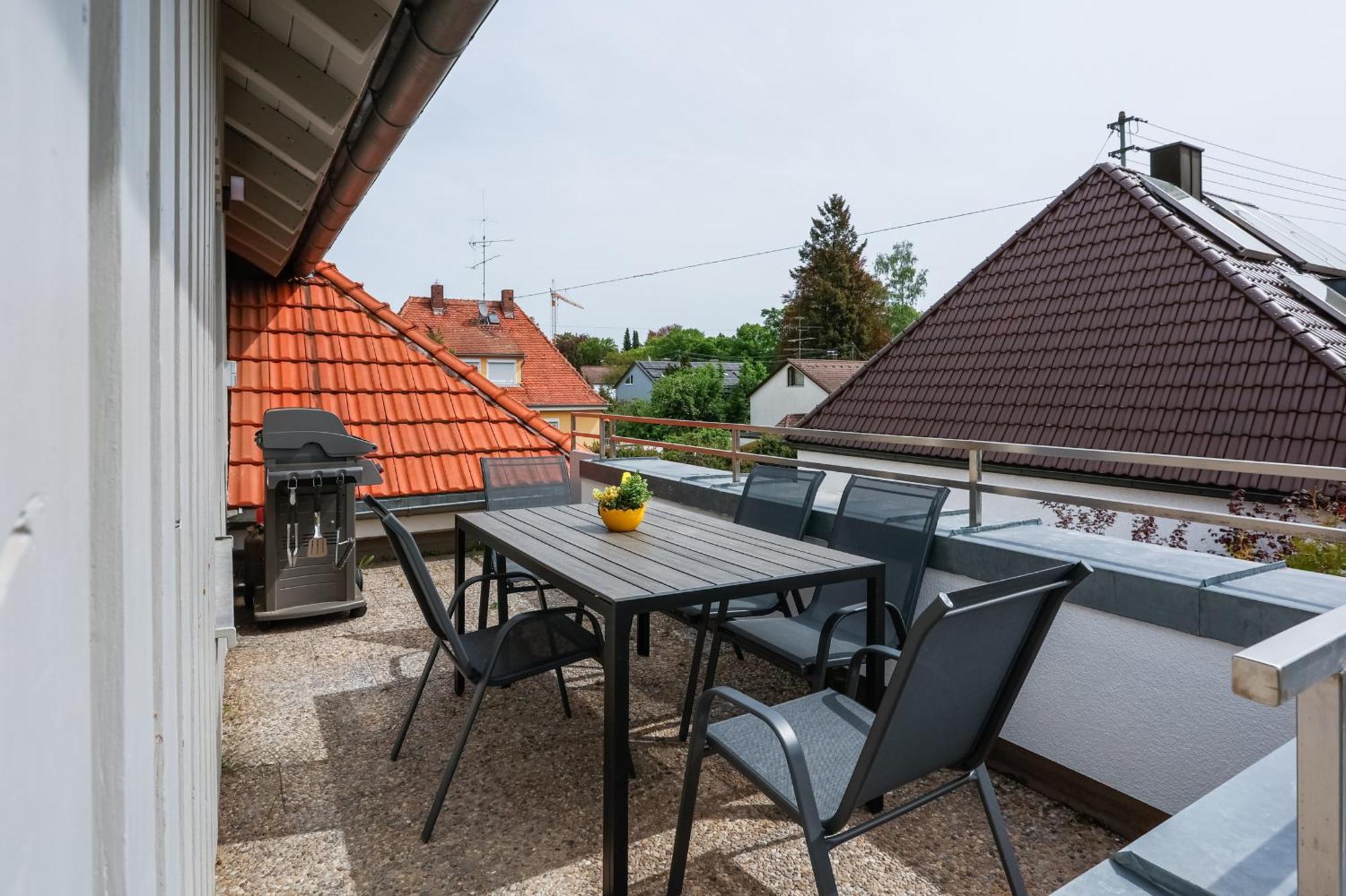Dreamstay Augsburg Traum Penthouse Goeggingen Exterior foto